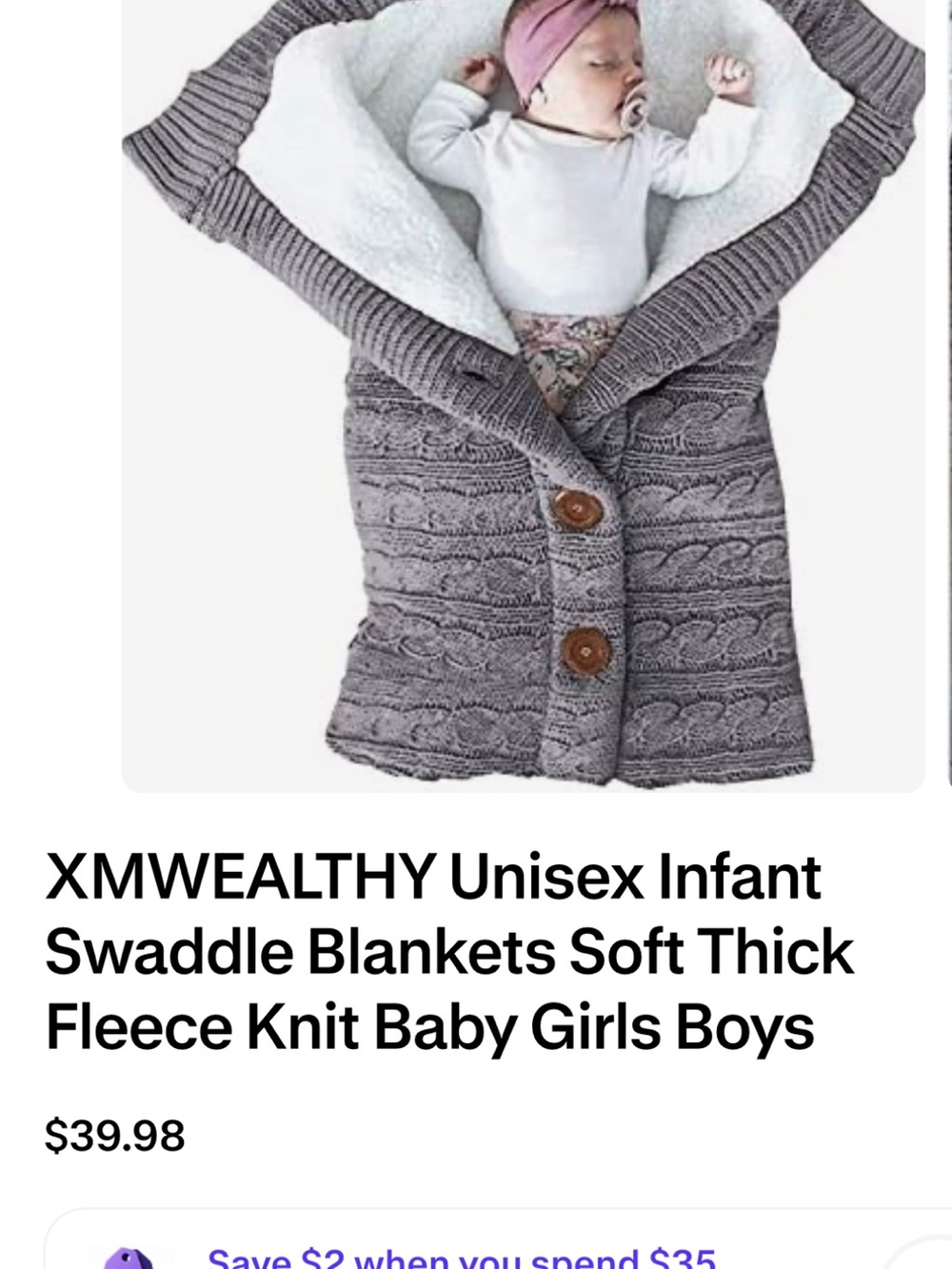 Newborn swaddle❤️